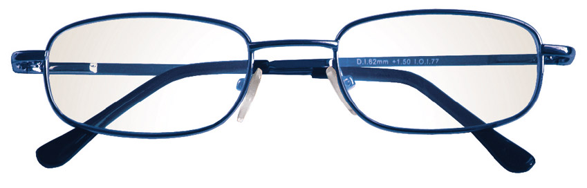 Occhiali da lettura De Luxe modello Classic2 - colore blu